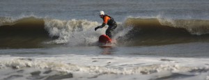 Bellyak surfing 1