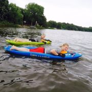 Working out on the bellyak
